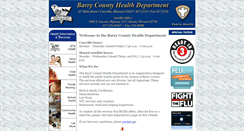 Desktop Screenshot of barrycountyhealth.org